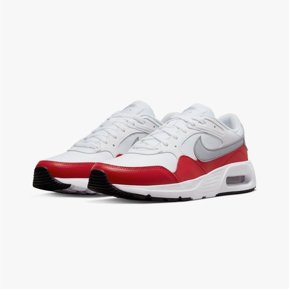 Nike Other - Nike Men's Low-Top Sneakers, White Wolf Grey University Red sz 8/10/10.5/11 new